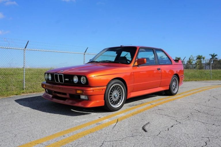 Valencia Orange BMW E30 M3 Is A Perfectly Restored Classic | Carscoops