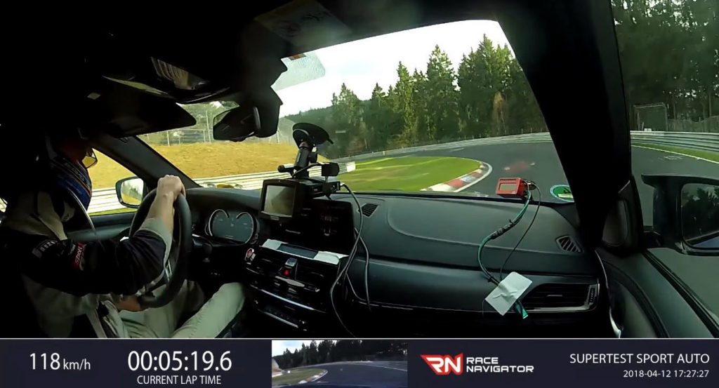 Watch The New BMW M5 Go Round The Nurburgring In 7:38