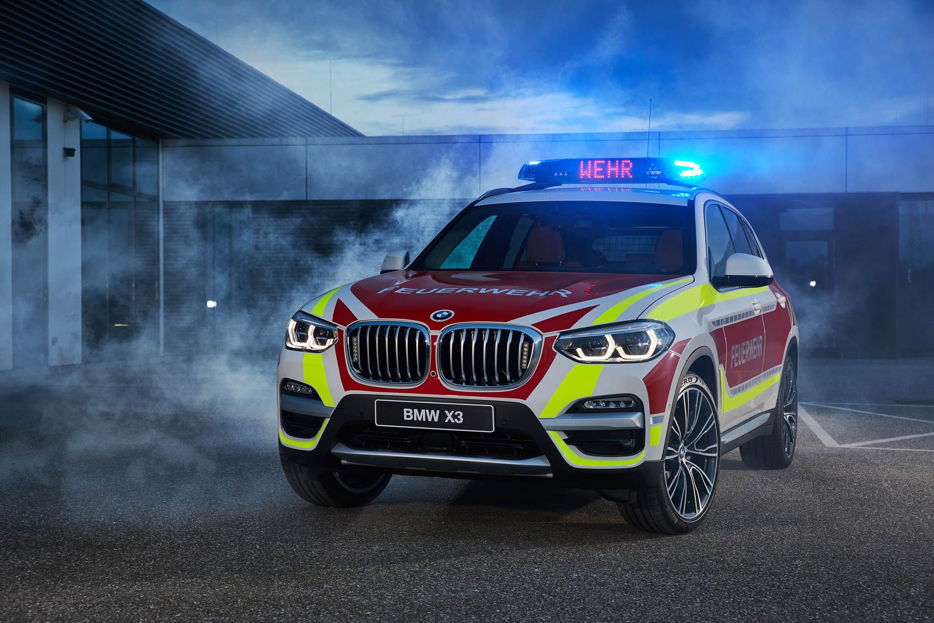 BMWX3xDrive20d-fire-service-command-vehicle-04 Mini JCW Makes For A Pretty Cool Little Cop Car At BMW’s RETTmobil Stand