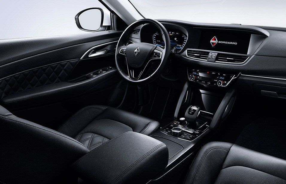 Borgward-BXi7-12 Borgward Unveils The BX6 Crossover Coupe And Electric BXi7