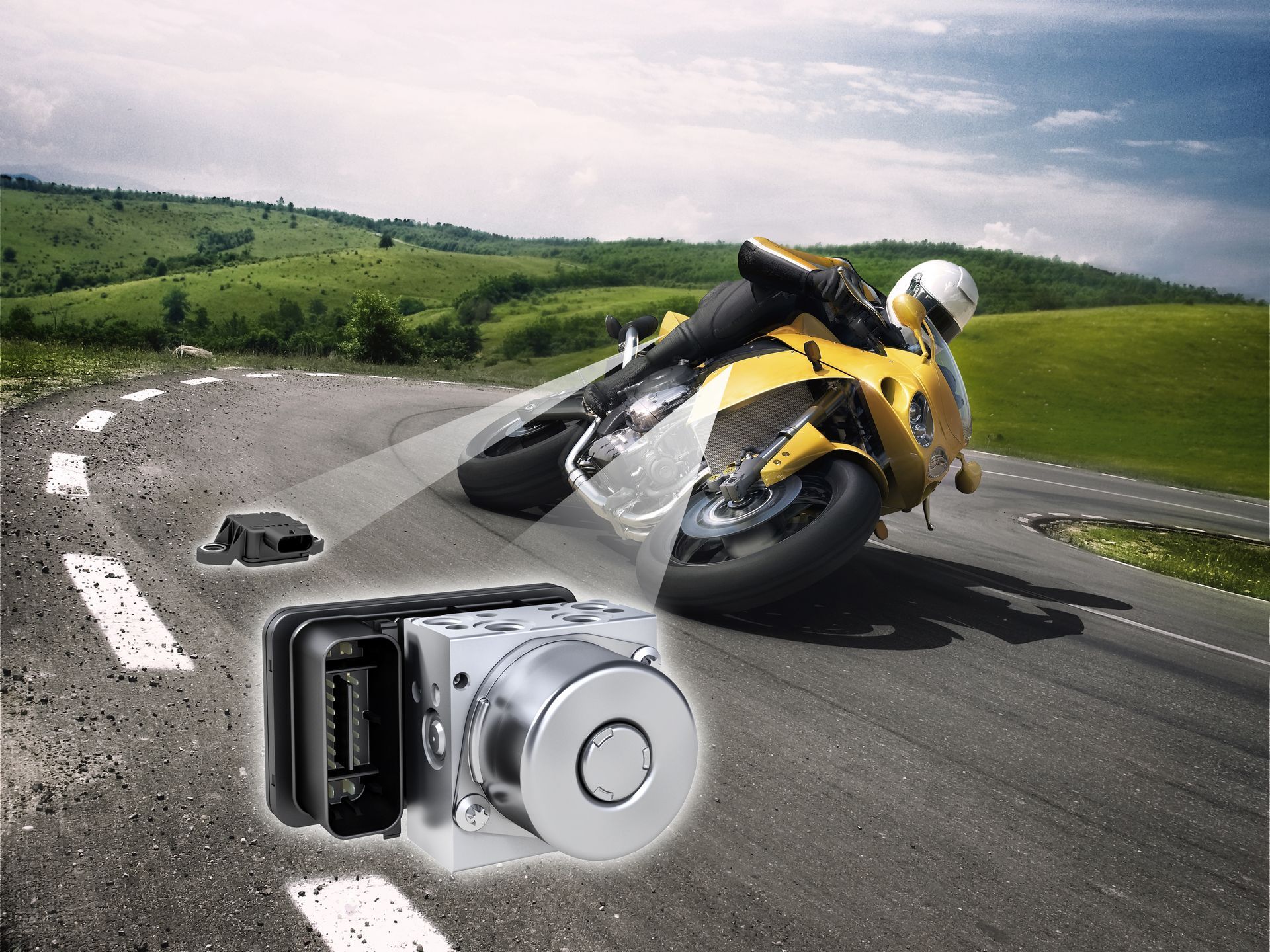 Bosch-Motorcycle-Tech-1 Bosch Wants To Prevent Motorcycle Crashes With Jets Of Air