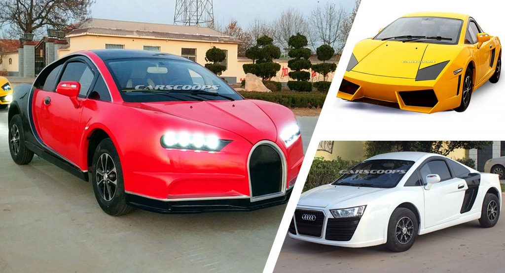  These Bugatti Chiron, Lamborghini And Audi R8 Chinese Clones Will Cost You As Little As $5,000