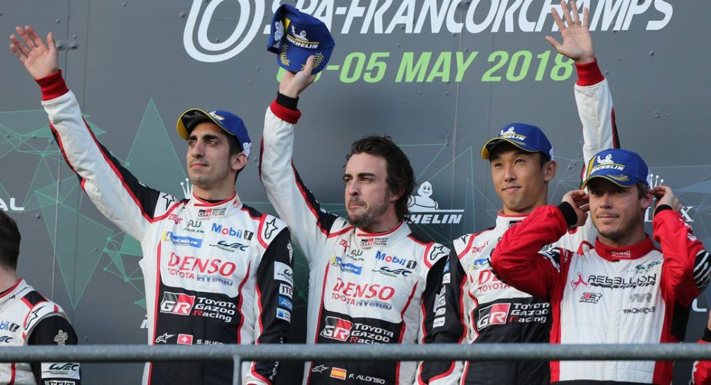  Fernando Alonso Claims Victory At 6 Hours Of Spa With Toyota