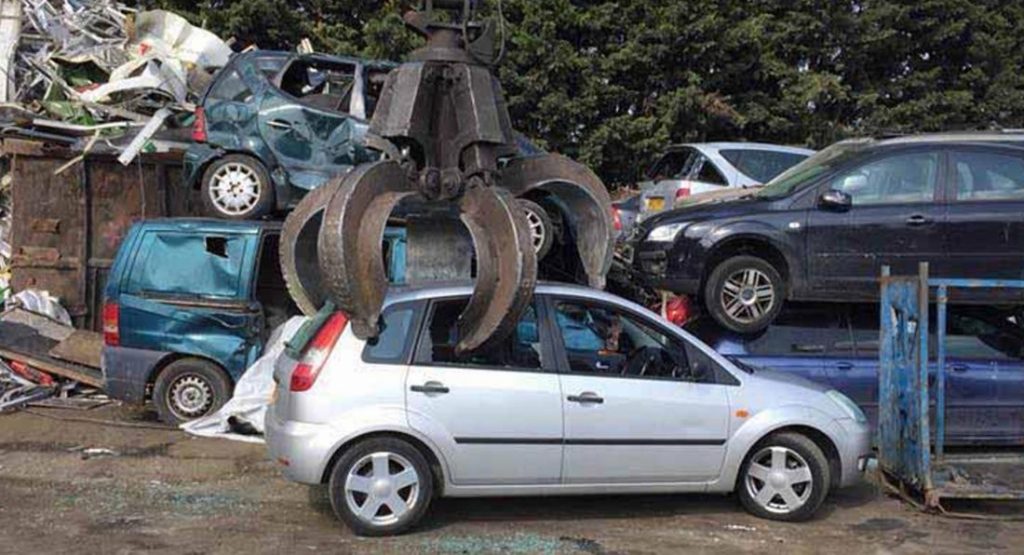  Car Thief Reportedly Taunts Victim By Sending Picture Of Their Car Being Crushed