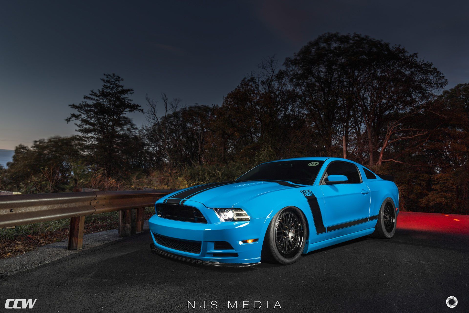 Ford-Mustang-Boss-302-Wheels-5 Lowered Ford Mustang Boss 302 With New Rims Is An Acquired Taste