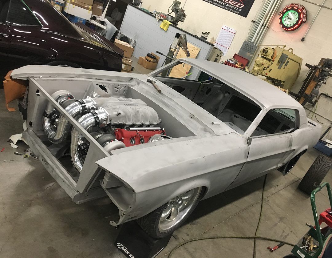 Ford-Mustang-Corruptt-05 This ’68 Ford Mustang Is Getting A Twin-Turbo Ferrari V8