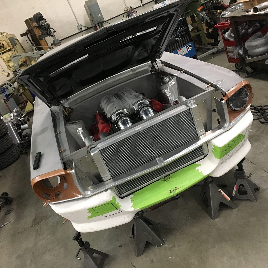 Ford-Mustang-Corruptt-07 This ’68 Ford Mustang Is Getting A Twin-Turbo Ferrari V8