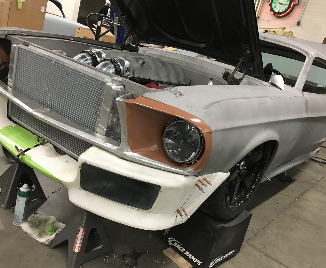 Ford-Mustang-Corruptt-11 This ’68 Ford Mustang Is Getting A Twin-Turbo Ferrari V8