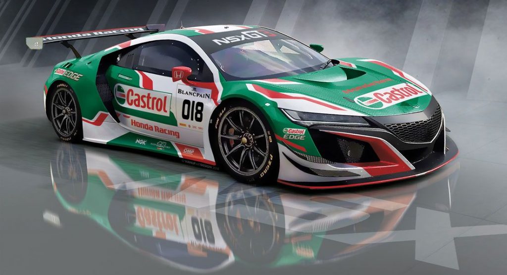  Honda And Castrol Rekindle Endurance Racing Ties With NSX GT3