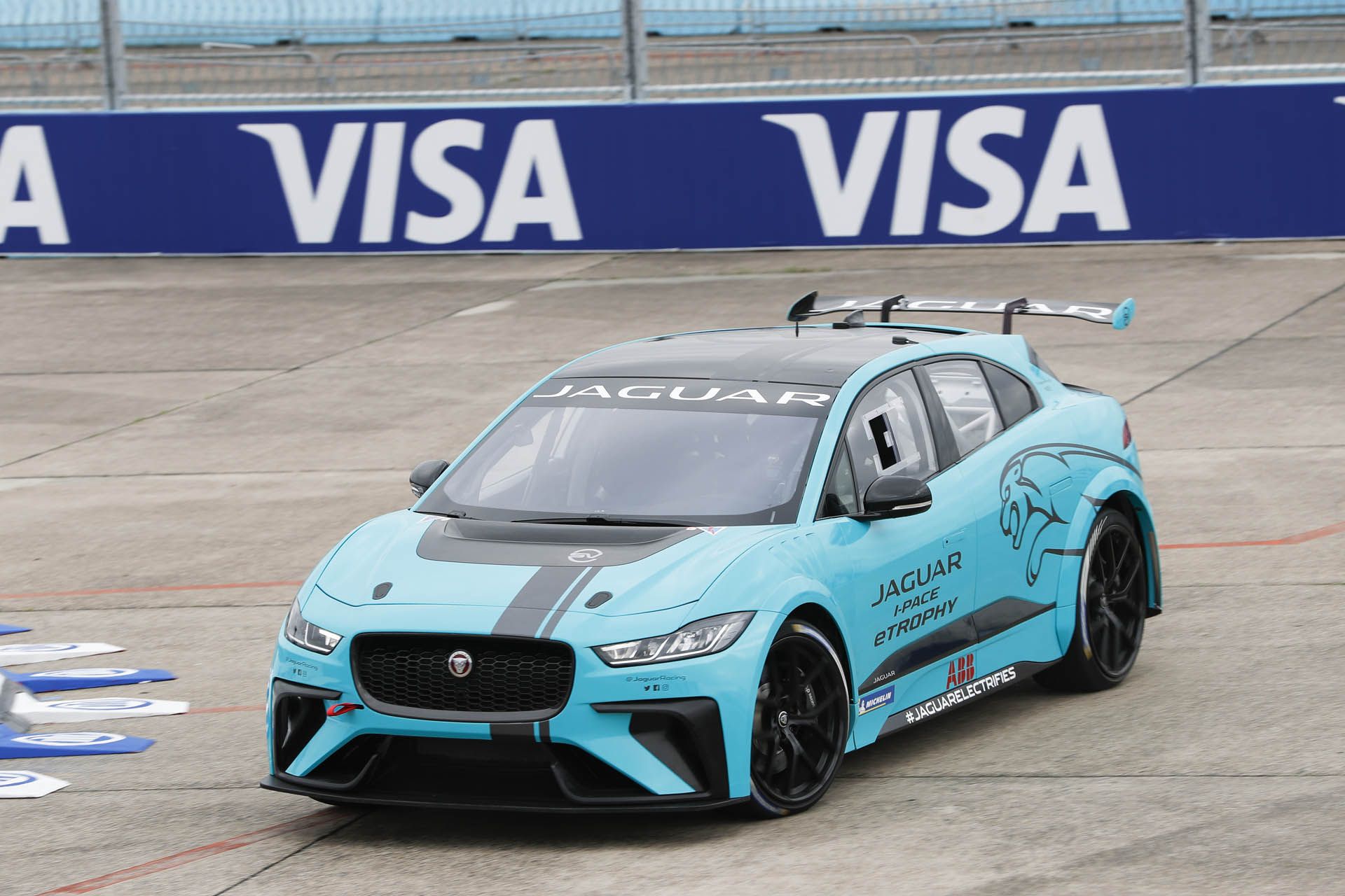 Jaguar_I-PACE_eTROPHY_Global_Debut_1 copy Jaguar I-Pace eTrophy Racer Debuts On Track In Berlin