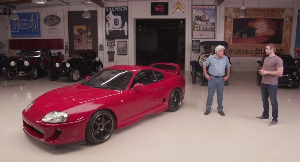  Paul Walker’s Brother Brings A Lovely Toyota Supra To Jay Leno