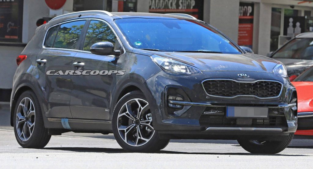 2019 Kia Sportage Facelift Spied Undisguised With Minor Styling Changes