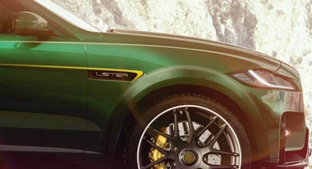  Lister Teases Its Jaguar F-Pace, Claims It Will Be The Fastest SUV In The World