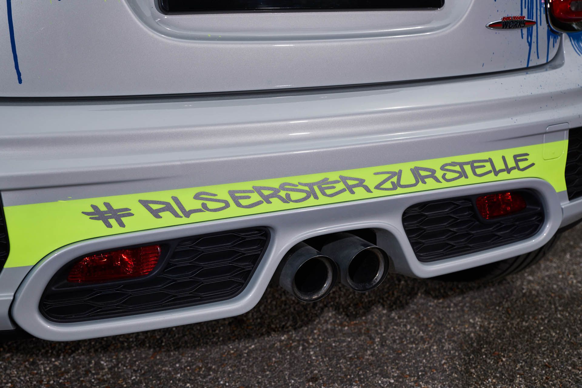 MINIJohnCooperWorks-police-car10 Mini JCW Makes For A Pretty Cool Little Cop Car At BMW’s RETTmobil Stand