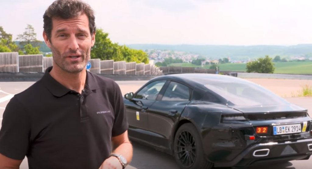  Le Mans Winner Mark Webber Shares First Impressions Of Porsche Mission E