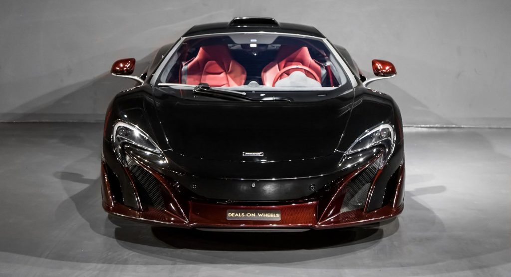  Red And Black McLaren 675LT Is For Acquired Tastes