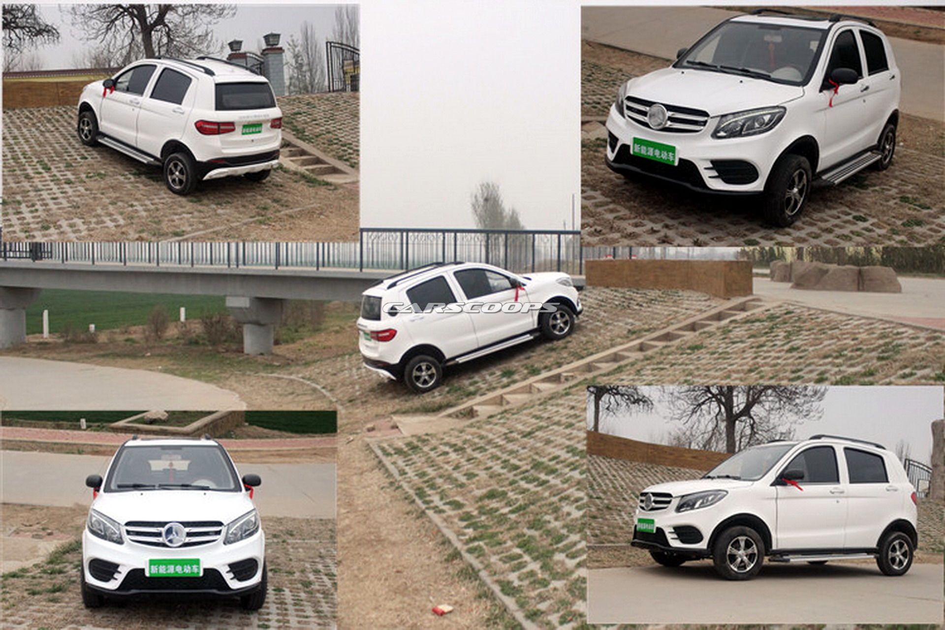 Chinese Photocopier Strikes Back: Mini Electric Mercedes GLE And Range Rover Evoque