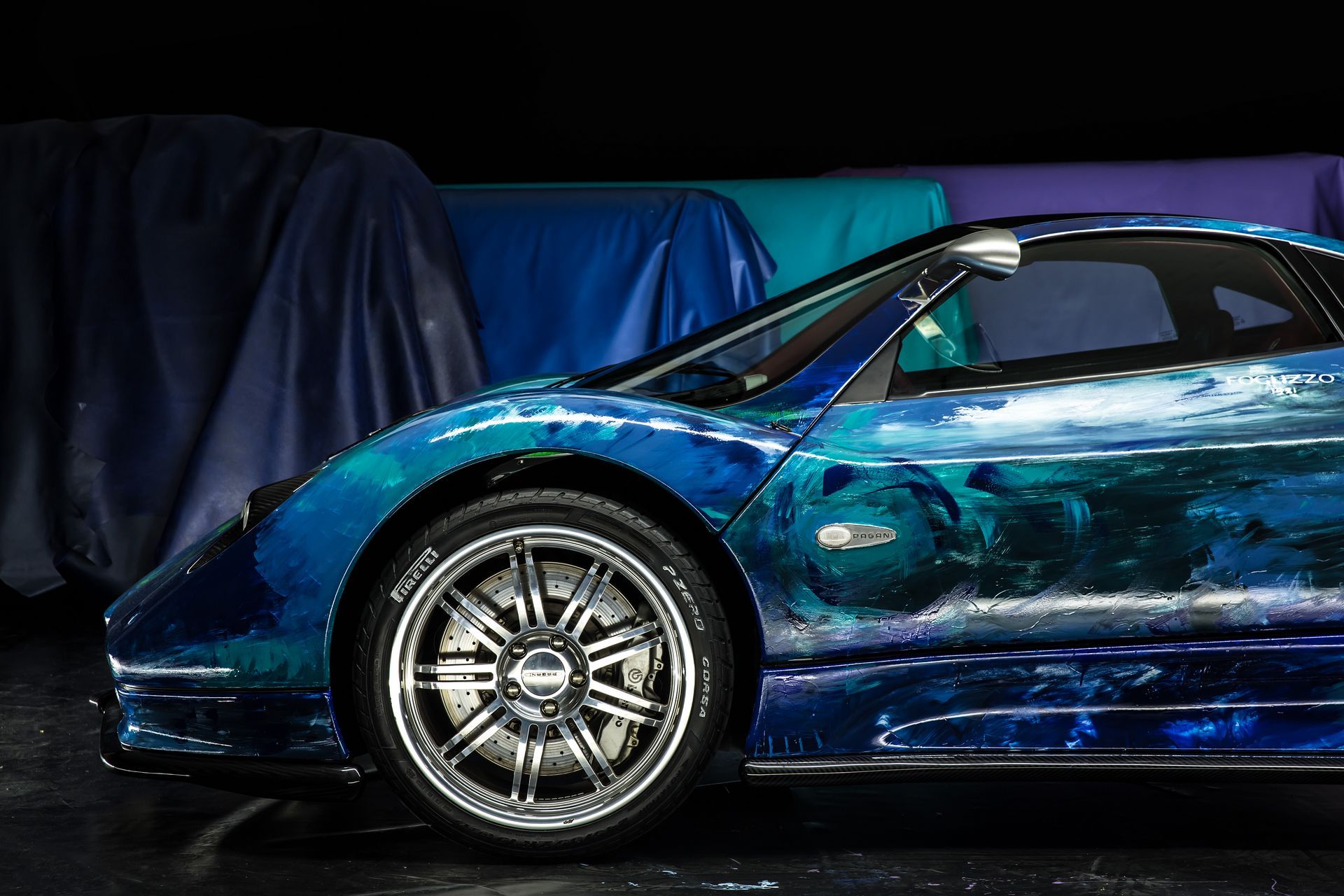 Pagani-Zonda-S-Shalemar-Sharbatly-13 Saudi Artist Creates Eye-Catching Pagani Zonda S Art Car