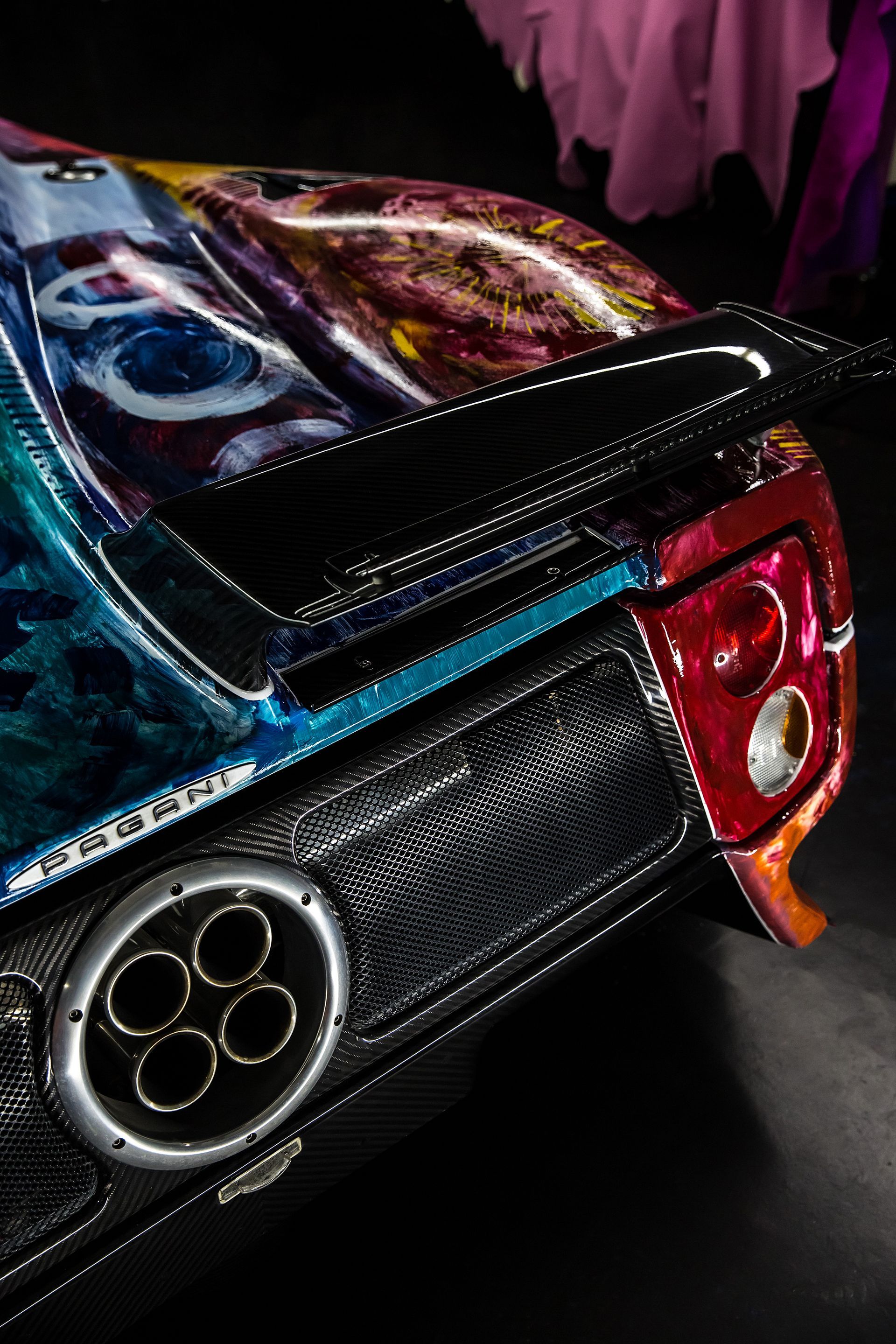 Pagani-Zonda-S-Shalemar-Sharbatly-19 Saudi Artist Creates Eye-Catching Pagani Zonda S Art Car