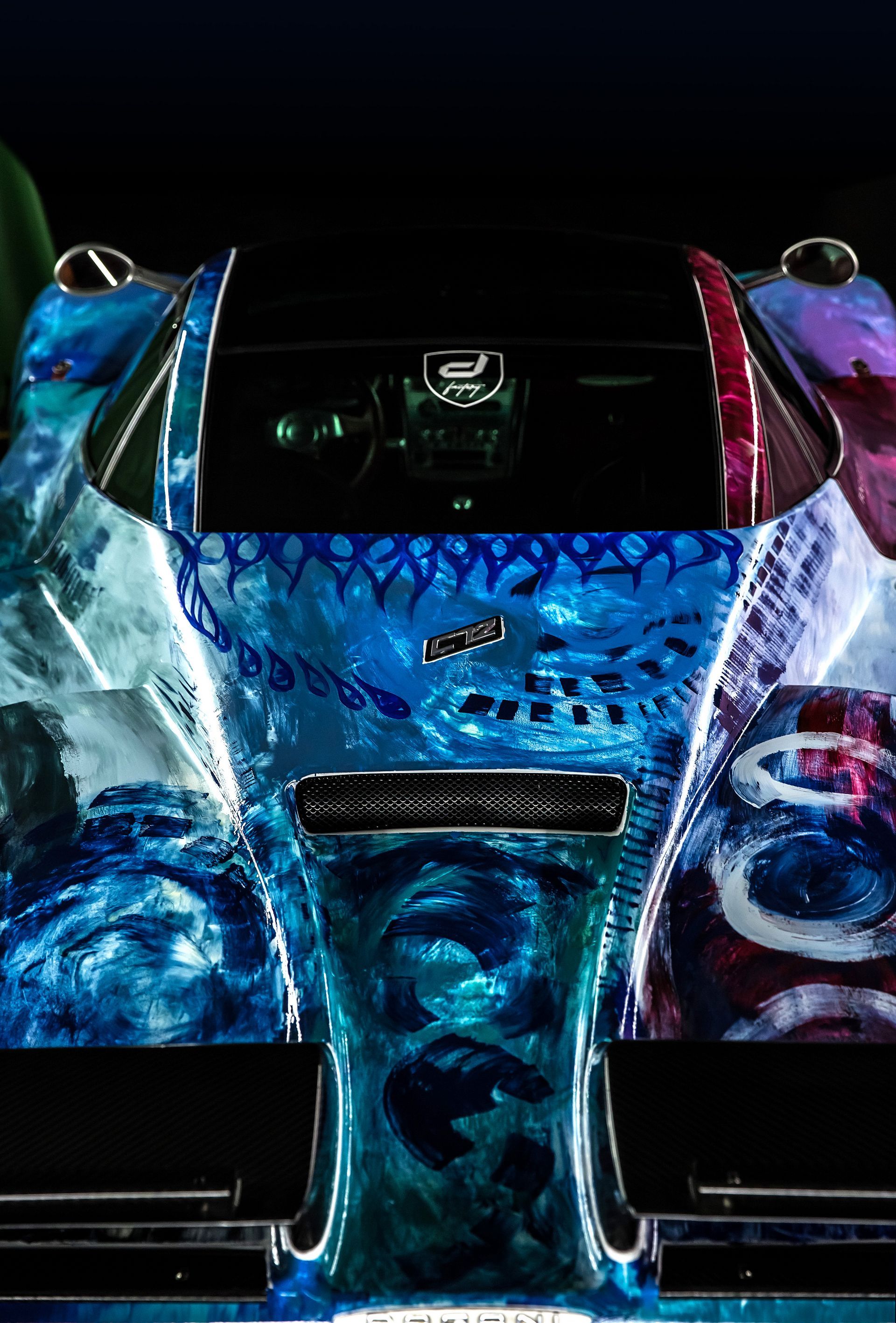 Pagani-Zonda-S-Shalemar-Sharbatly-21 Saudi Artist Creates Eye-Catching Pagani Zonda S Art Car