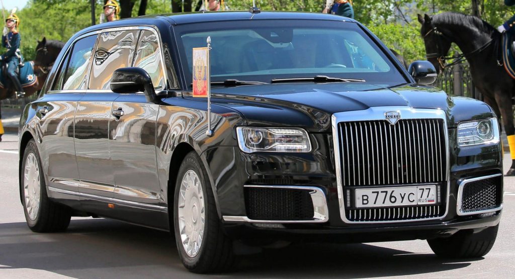  Putin’s New Limo Unveiled At His Inauguration Ceremony