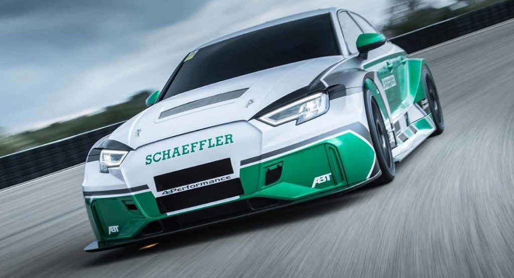  All-Electric Audi RS3 Concept Has 1,180hp With Formula E Tech