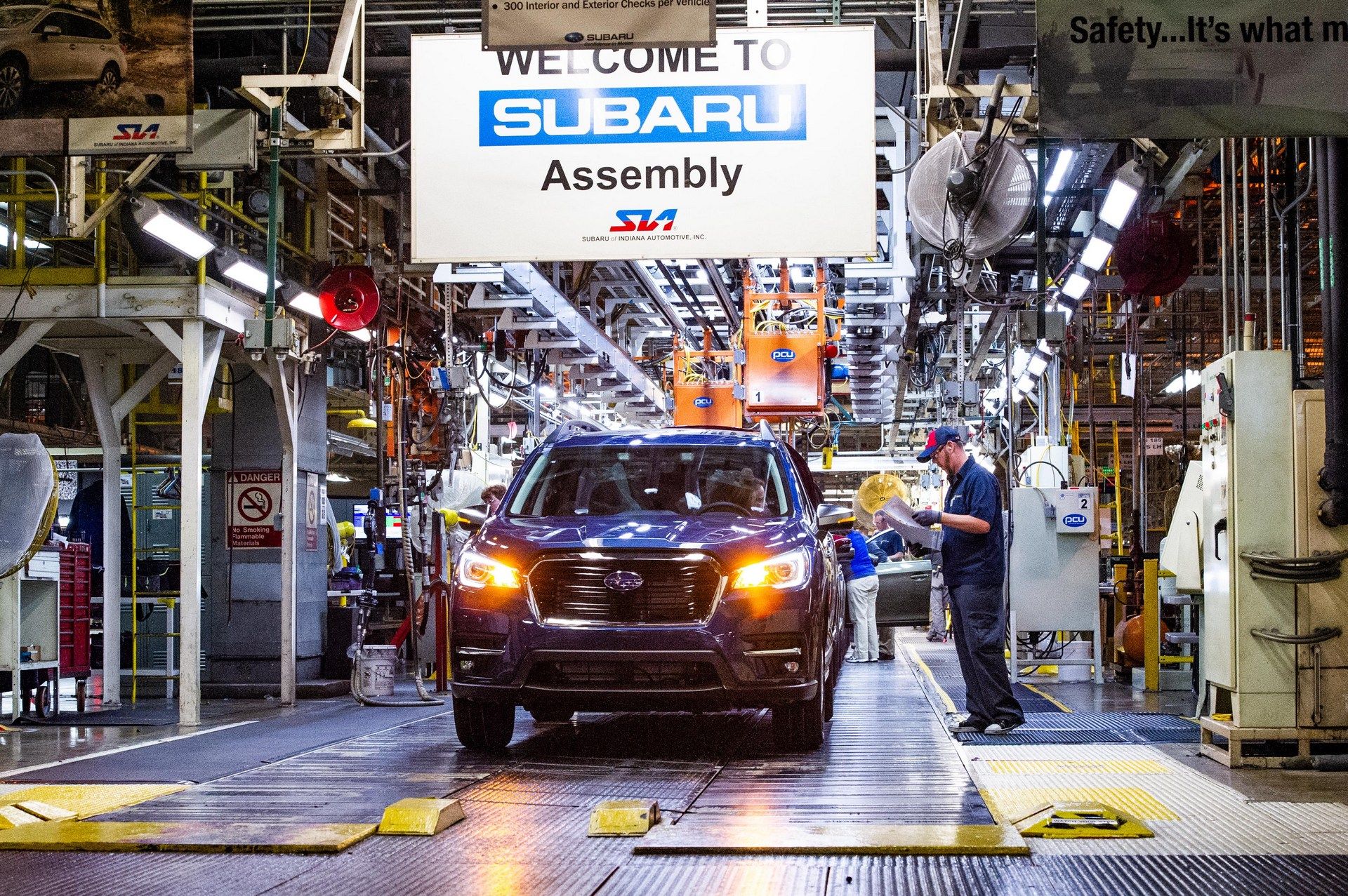 Subaru-Accent-1 2019 Subaru Ascent Goes Into Production, Launches Later This Year