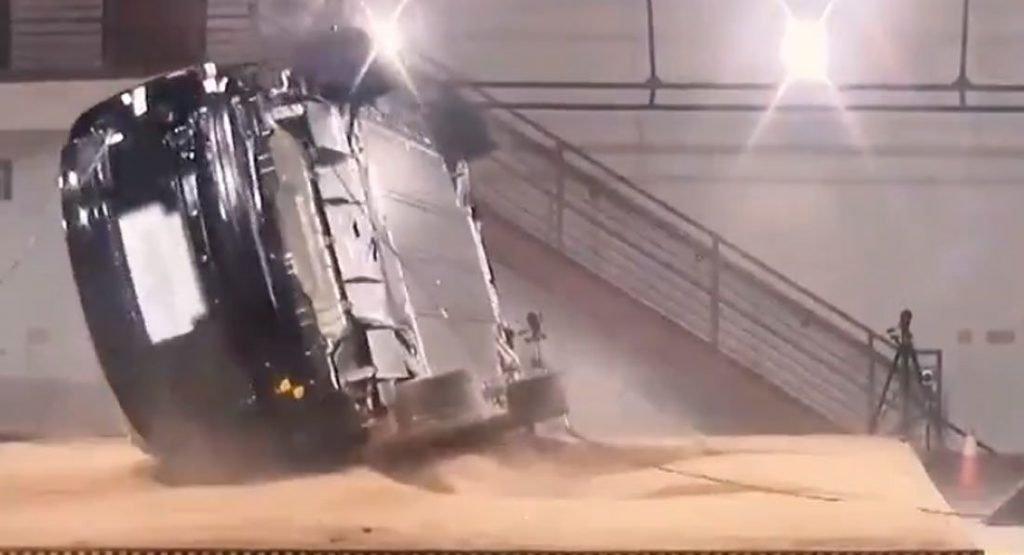  You’d Have To Be Very Determined To Roll A Tesla Model X