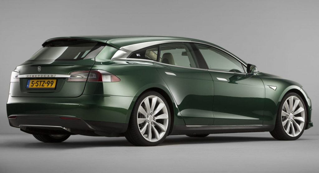 Tesla Model S Shooting Brake Is Ready To Start Wagon Its Tail