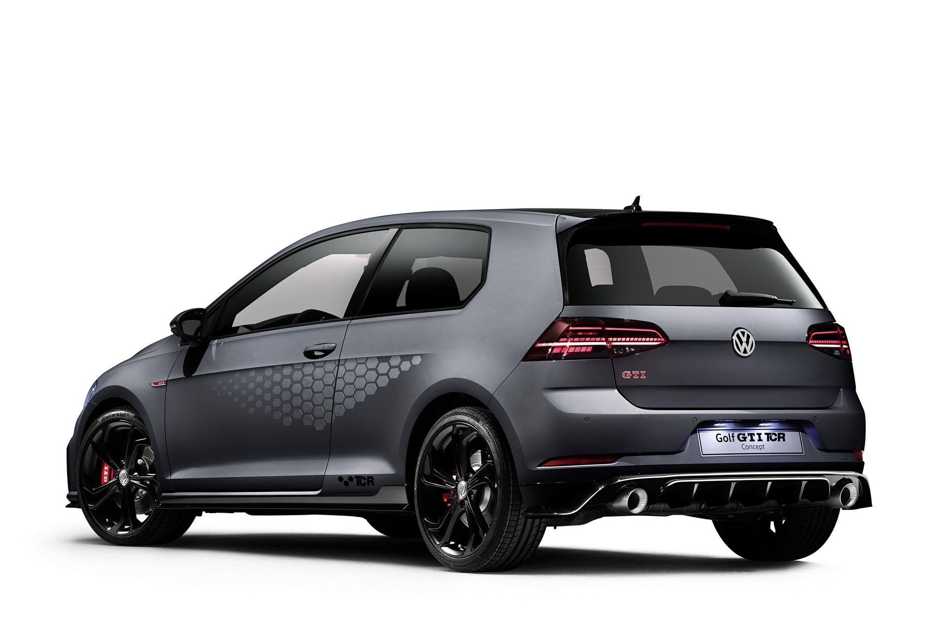 VW-Golf-GTI-TCR-Concept-12 New VW Golf GTI TCR Is A 286HP Hot Hatch With Racing Genes