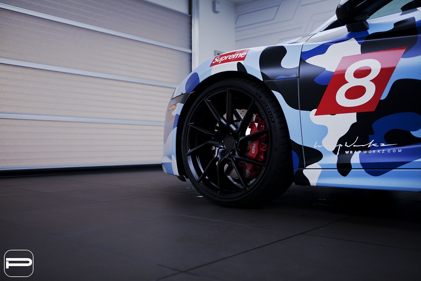 audi-r8-camo-wrap-pur-wheels-3 Camo-Wrapped Audi R8 With Roof Box Screams For Attention