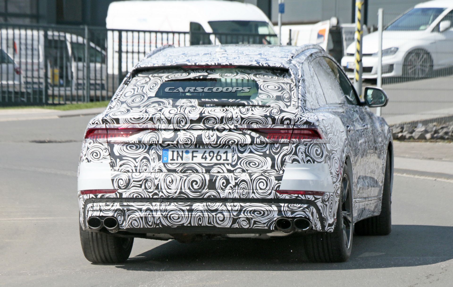 audi-rs-q8-spy-shots-9 Discount Urus: Possible Audi RS Q8 Prototype Poses As SQ8