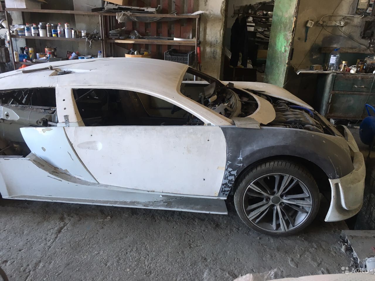 bugatti-veyron-super-sports-replica-3 Purchase This Unfinished Bugatti Veyron Replica For $4,000