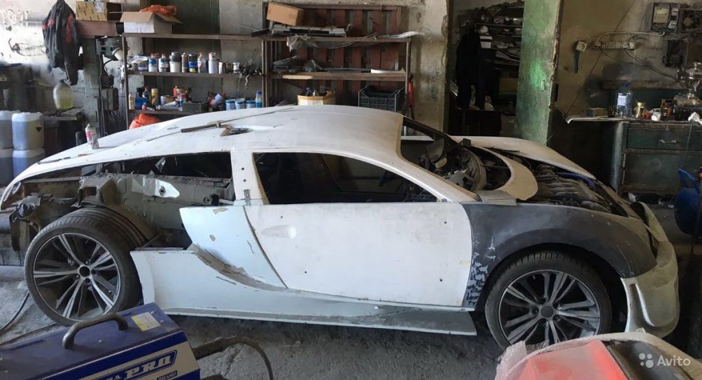  Purchase This Unfinished Bugatti Veyron Replica For $4,000