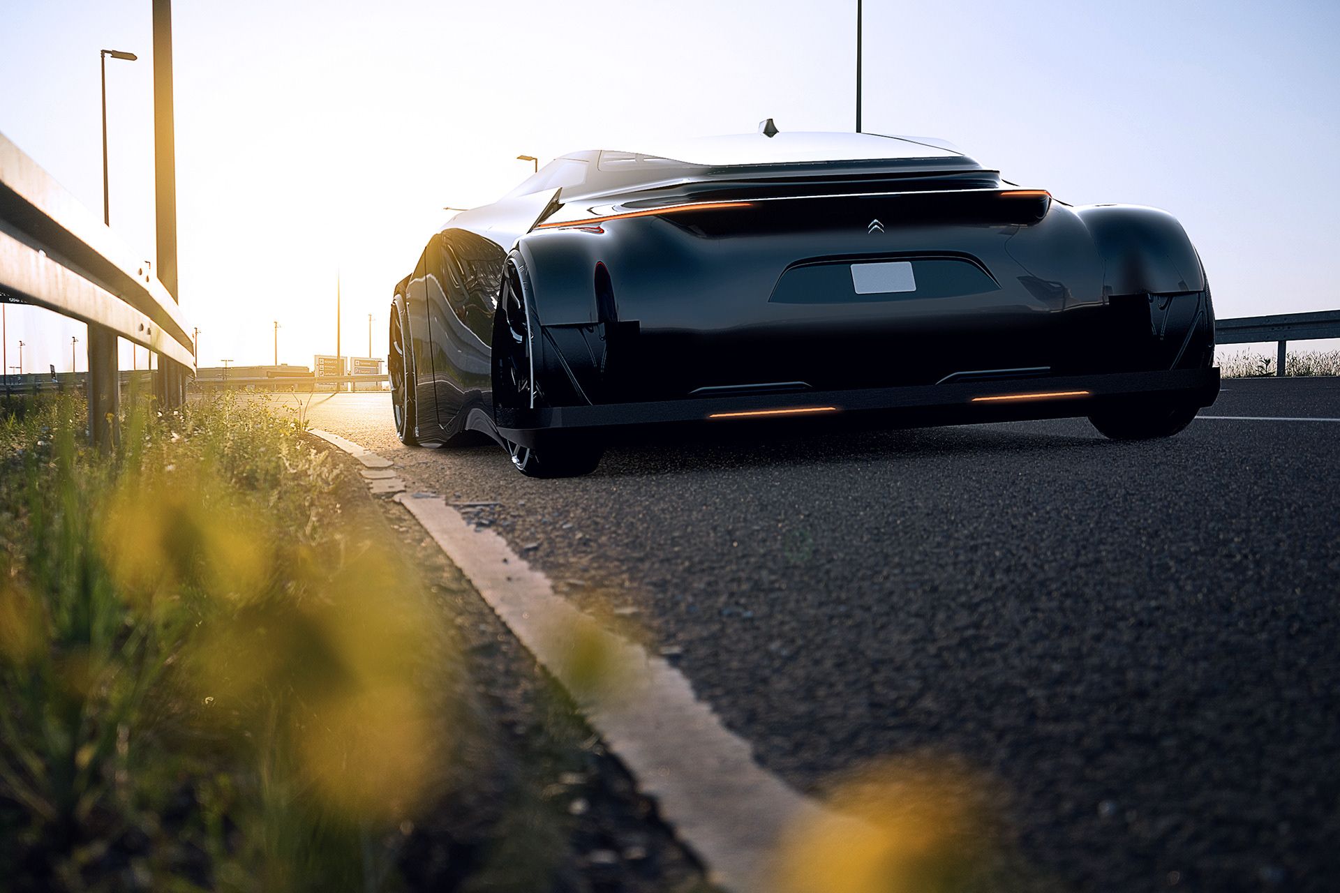 citroen-neutron-concept-rendering-25 Citroen Neutron Concept Sports Outlandish Looks, Thermonuclear Powerplant