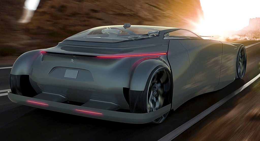  Citroen Neutron Concept Sports Outlandish Looks, Thermonuclear Powerplant