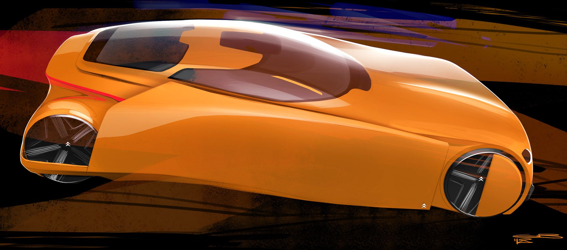 citroen-neutron-concept-rendering-4 Citroen Neutron Concept Sports Outlandish Looks, Thermonuclear Powerplant