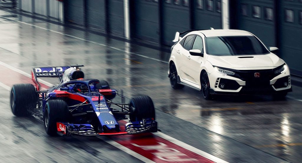 F1 Drivers Get New Honda Civic Type Rs For Their Daily Commutes