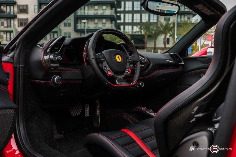 ferrari-488-spider-svr-edition-ebay-15 Low-Mileage Ferrari 488 Spider SVR Aero Edition Is A $400k Affair
