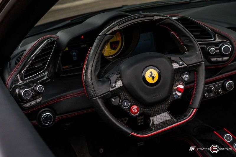 ferrari-488-spider-svr-edition-ebay-32 Low-Mileage Ferrari 488 Spider SVR Aero Edition Is A $400k Affair
