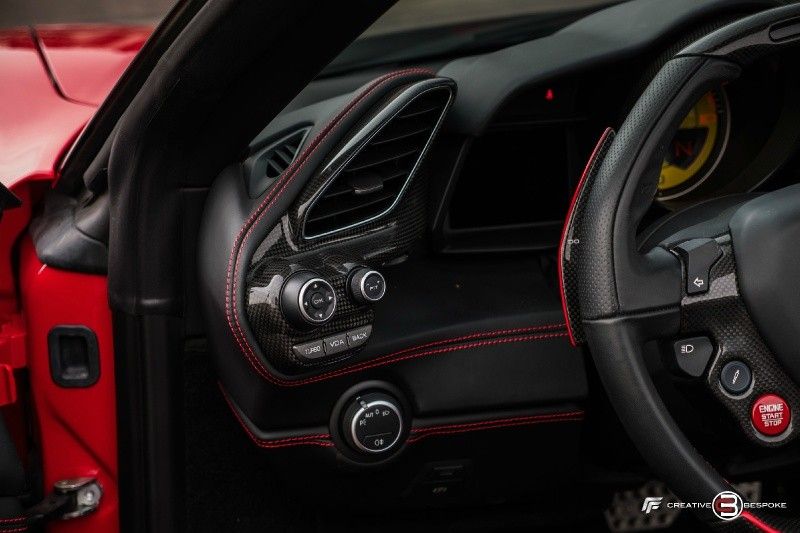 ferrari-488-spider-svr-edition-ebay-34 Low-Mileage Ferrari 488 Spider SVR Aero Edition Is A $400k Affair