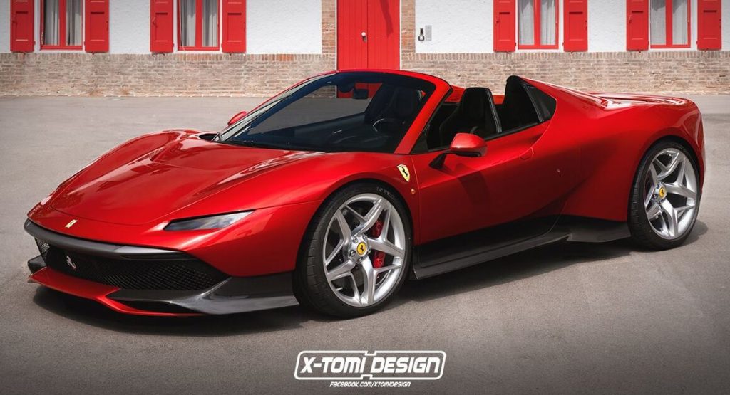  Ferrari SP38 Goes Topless Because, Well, Summer Is Almost Here