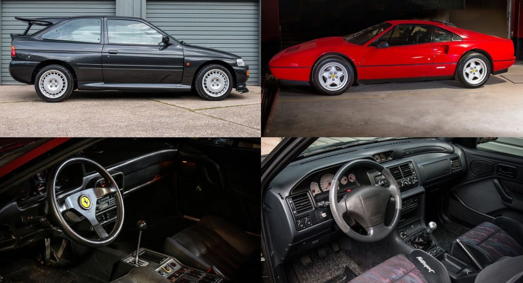  Ferrari 328 GTB Vs Ford Escort RS Cosworth: Which Would You Take Home?