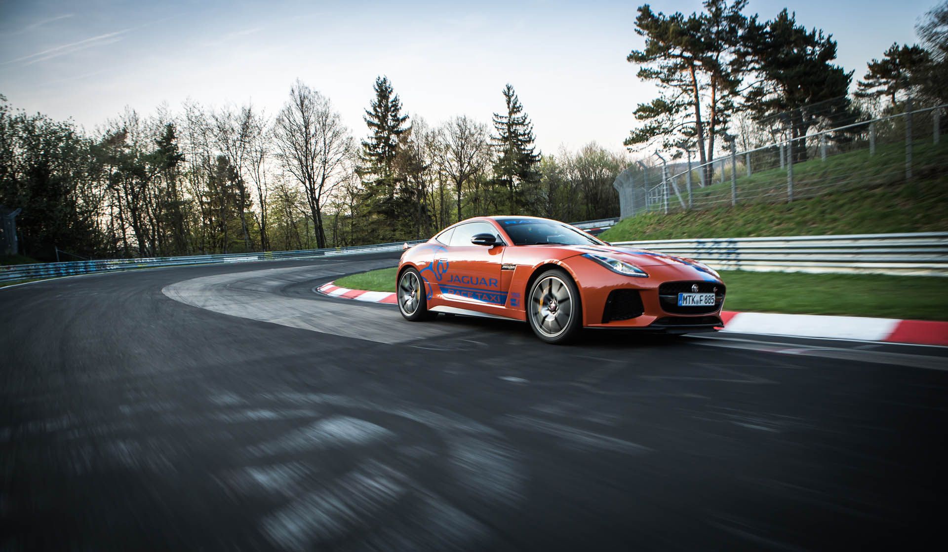 jaguarracetaxiftypesvra0189 copy Take The Ride Of Your Life In Jaguar’s F-Type SVR And XJR575 ‘Ring Taxis