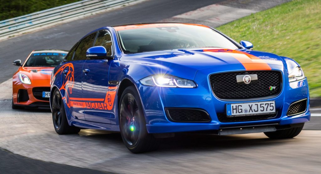  Take The Ride Of Your Life In Jaguar’s F-Type SVR And XJR575 ‘Ring Taxis