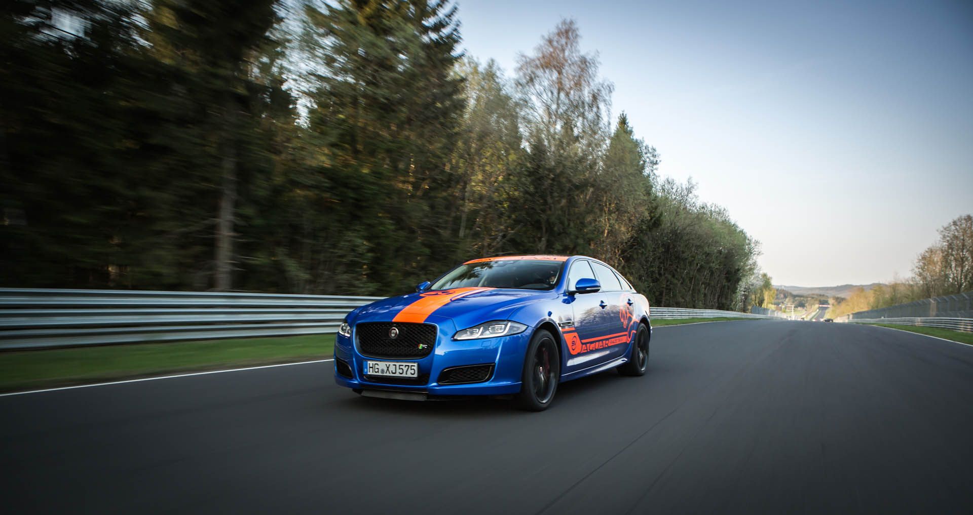 jaguarracetaxixjr575a9470 copy Take The Ride Of Your Life In Jaguar’s F-Type SVR And XJR575 ‘Ring Taxis