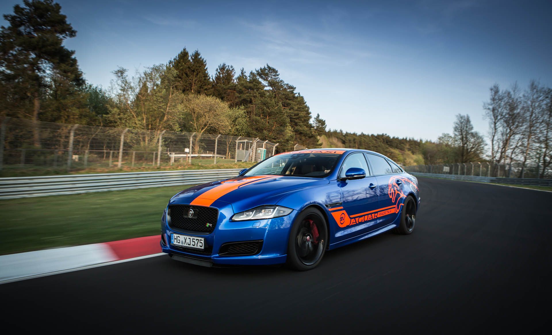 jaguarracetaxixjr575a9685 copy Take The Ride Of Your Life In Jaguar’s F-Type SVR And XJR575 ‘Ring Taxis
