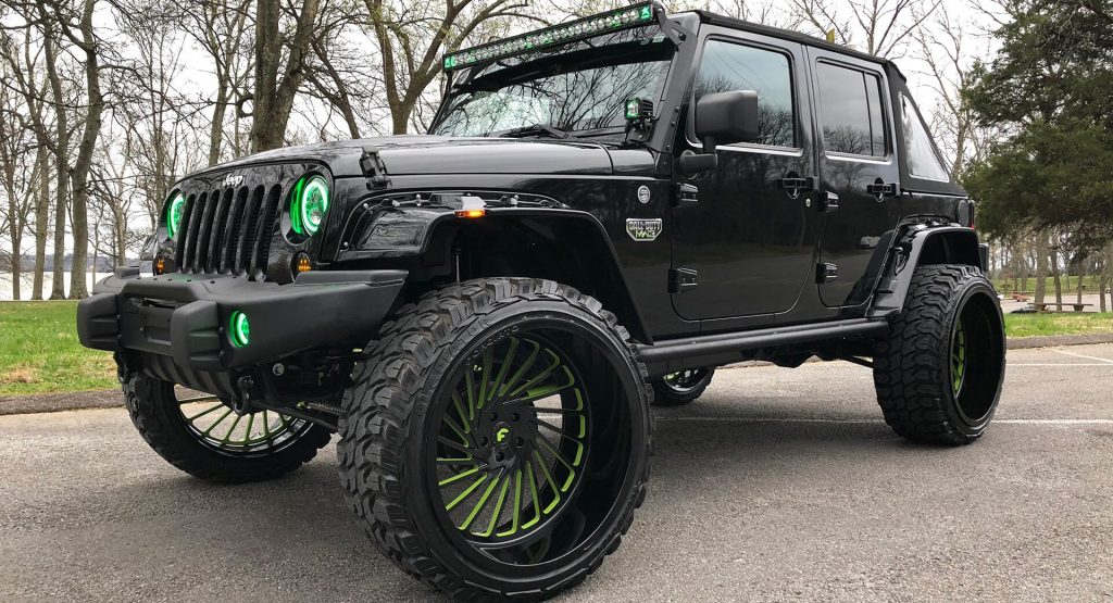  Jeep Wrangler ‘Call Of Duty’ Special Is Fitted With Humongous Wheels