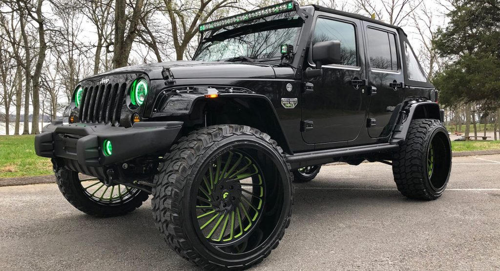 Jeep Wrangler 'Call Of Duty' Special Is Fitted With Humongous Wheels |  Carscoops