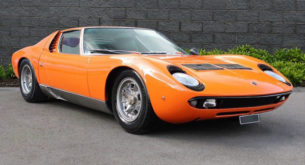  Classics Don’t Get Much Cooler Than A Fully Restored Lamborghini Miura S